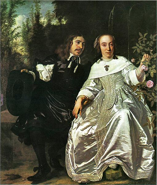 Abraham del Court and his wife Maria de Keerssegieter